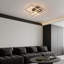 Square 60Cm LED Flush Mount With Remote