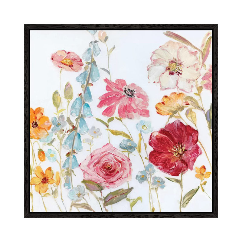 Spring Fever I by Sally Swatland - Gallery-Wrapped Canvas Giclée on Canvas, 66.04 cm H x 66.04 cm W, Black Framed