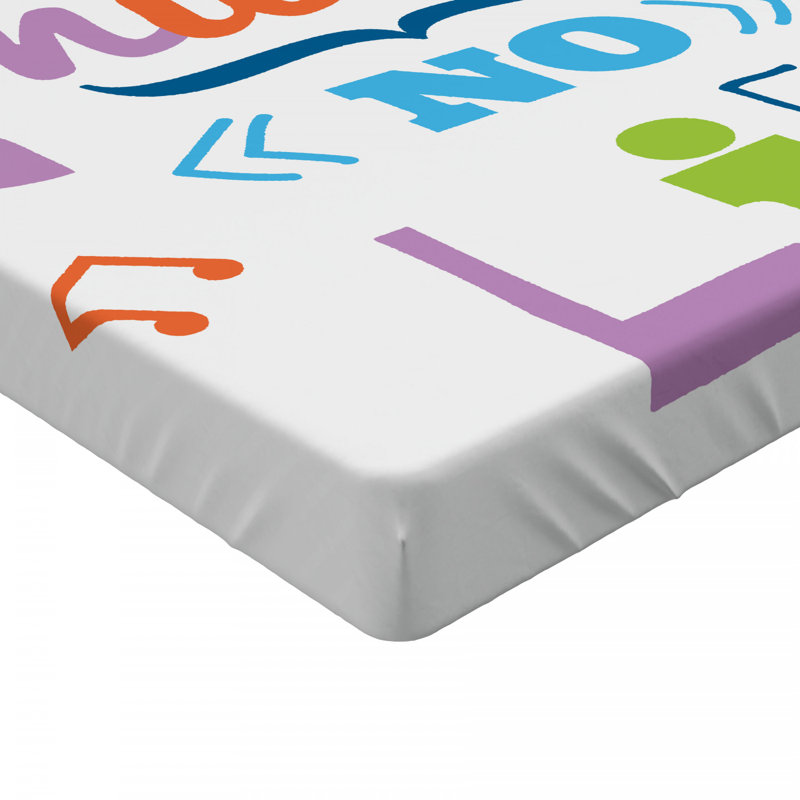 Drap-housse en microfibre Saying, Drap-housse grand