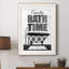 Bath Time - Art textuel, cadre photo-519911207-519911209