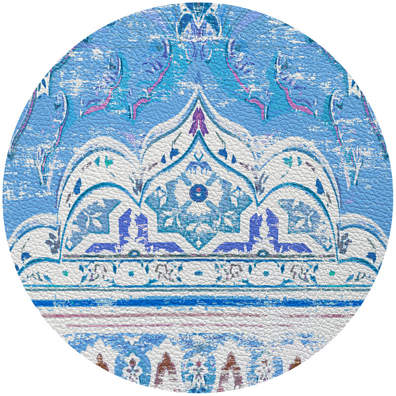 Napperon Jaipur, Bleu