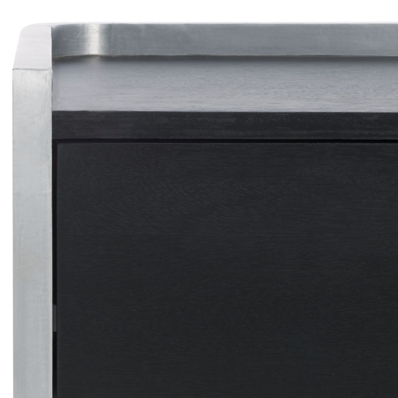 Ottawa Wood and Aluminum Nightstand