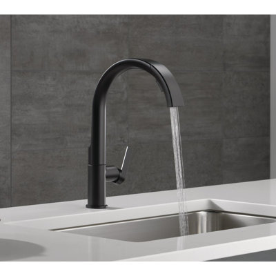 Keele Pull Down Sprayer Single Handle Kitchen Sink Faucet
