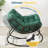 Light Green Egg Rocking Chair With Ottoman, All-Weather Wicker Lounge & Cushions-1930209304-1930209305