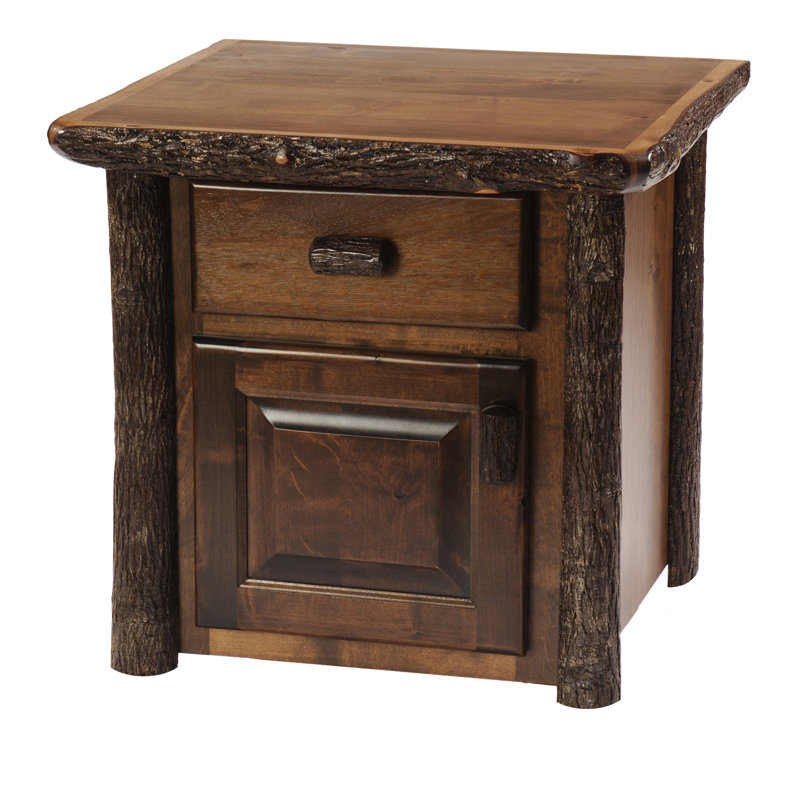 Table de bout Fireside Lodge Hickory, Espresso