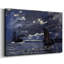A Seascape, Shipping by Moonlight-Claude Monet-Gallery Wrapped Canvas-1864-594576929