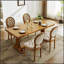 Ensemble de 2 chaises de salle à manger élégantes de style français avec structure en bois massif, revêtement en velours, garniture cloutée et ressorts en acier-109396821
