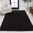 Dropati Pata Hand Woven Chunky Jute Black Rug-1498427533