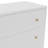 Jennette 63" W 6-Drawer Solid and Manufactured Wood Double Dresser