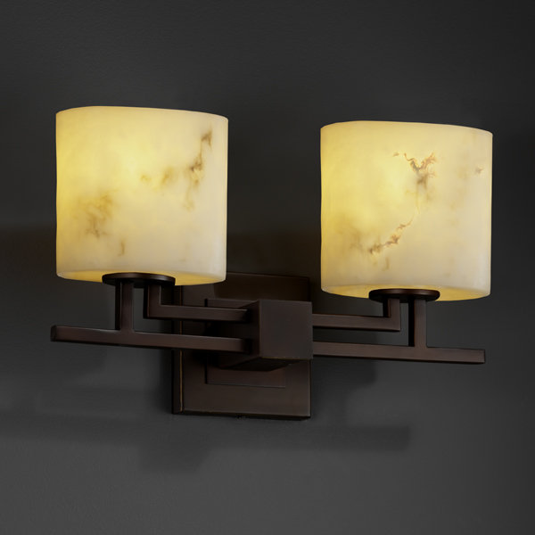 Aleynah 2 - Light Vanity Light, Dark Bronze, Oval