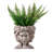 Lady Head Bust Flower Planter Plant Pot