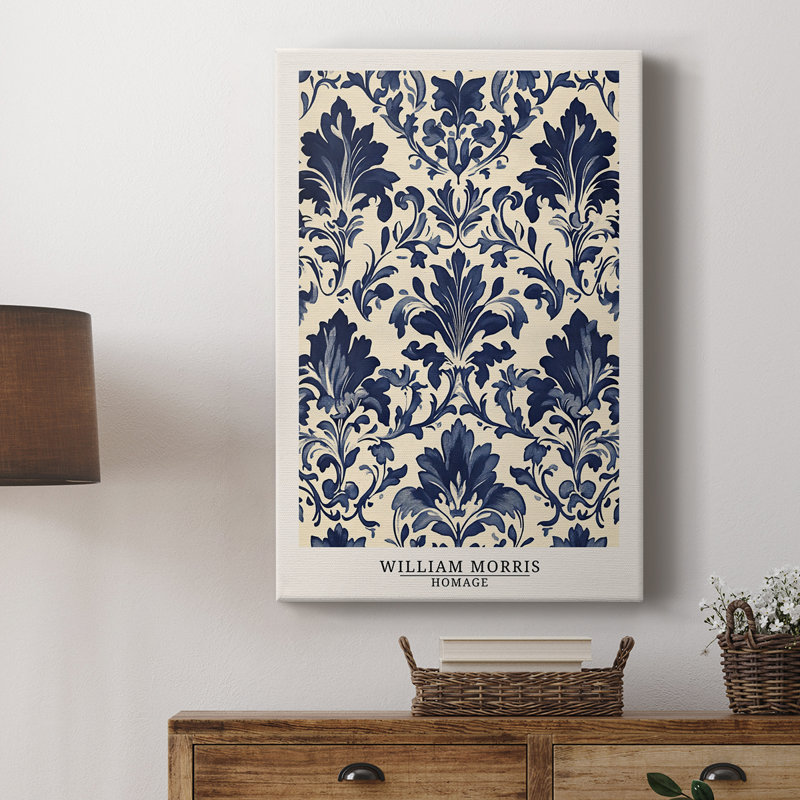 WM MORRIS Series DCCXXXIV -Gallery Wrapped Cavas, 18" H x 12" W