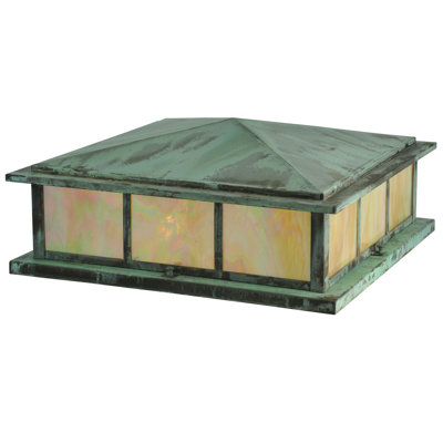 Seneca Double Bar Mission Colorful Pier Mount Light
