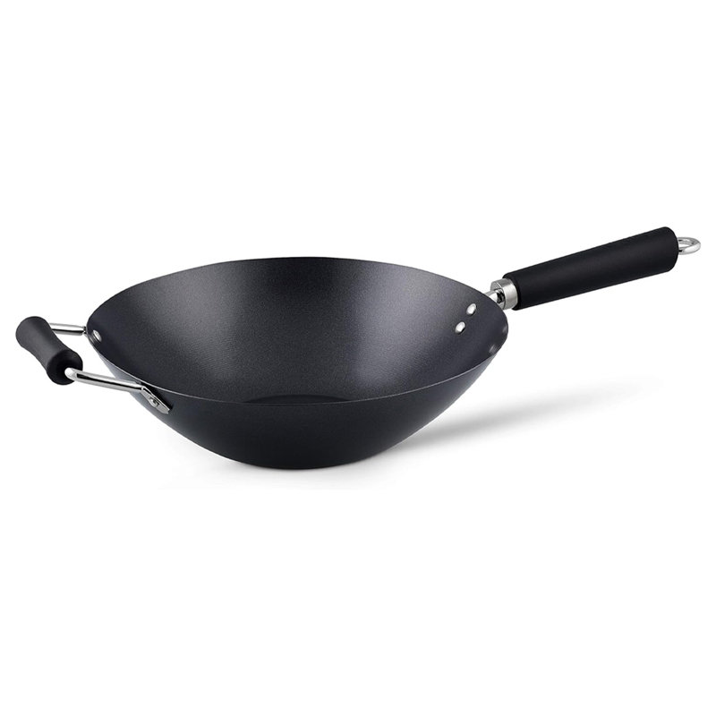 Ken Hom Carbon Steel Non Stick Wok Excellence, 31cm