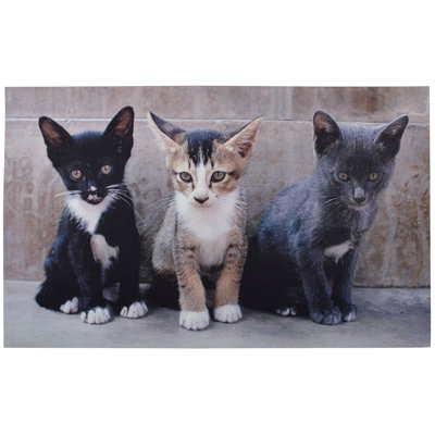 Printed Doormat (Kittens)