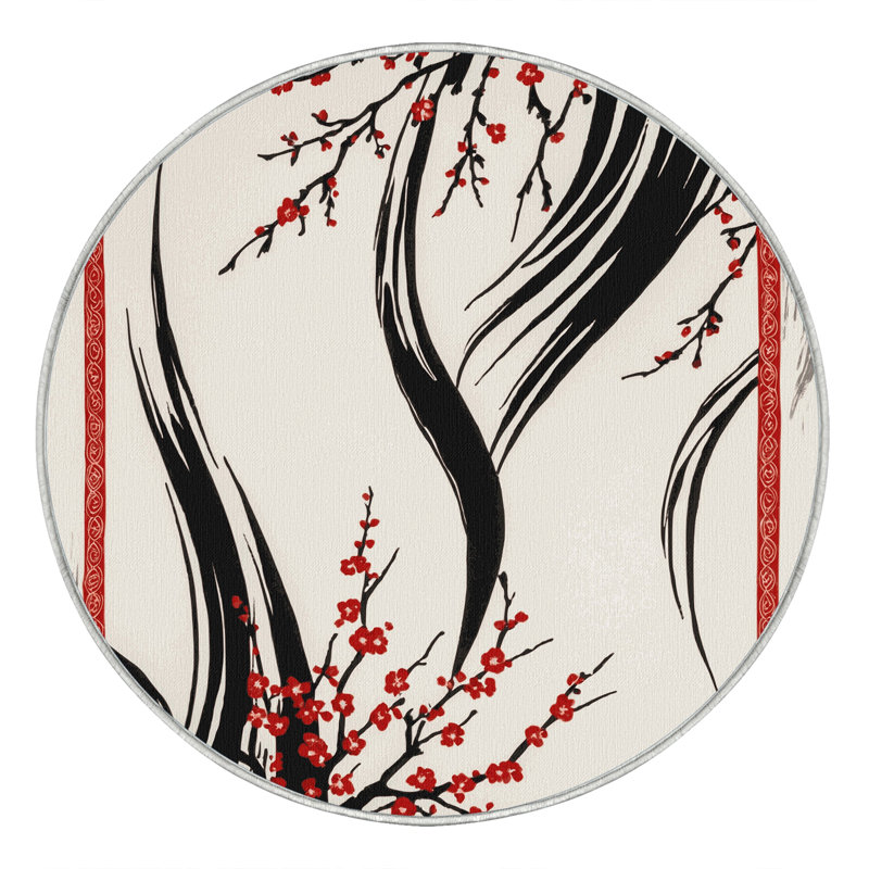Gentle Tide Rug, Round 8'