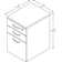 Office In An Hour 16''W 3 -Drawer Mobile File Cabinet