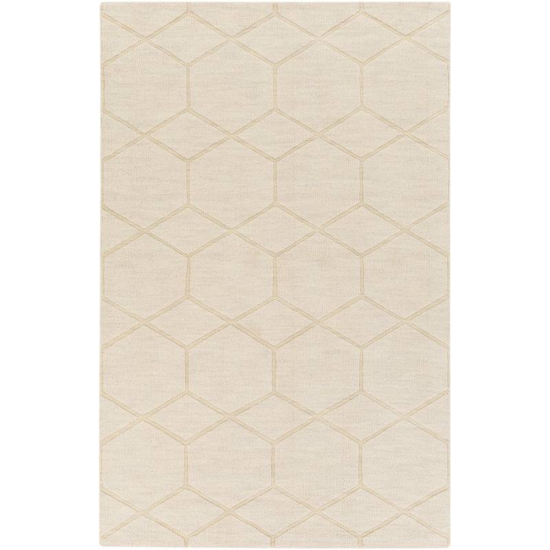 Peever Wool Indoor Rug, Rectangle 3'3" x 5'3"