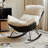 Ergonomically comfortable rocking chair