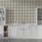 Sage Green Gingham Check Wallpaper With Soft Plaid Pattern-457987622