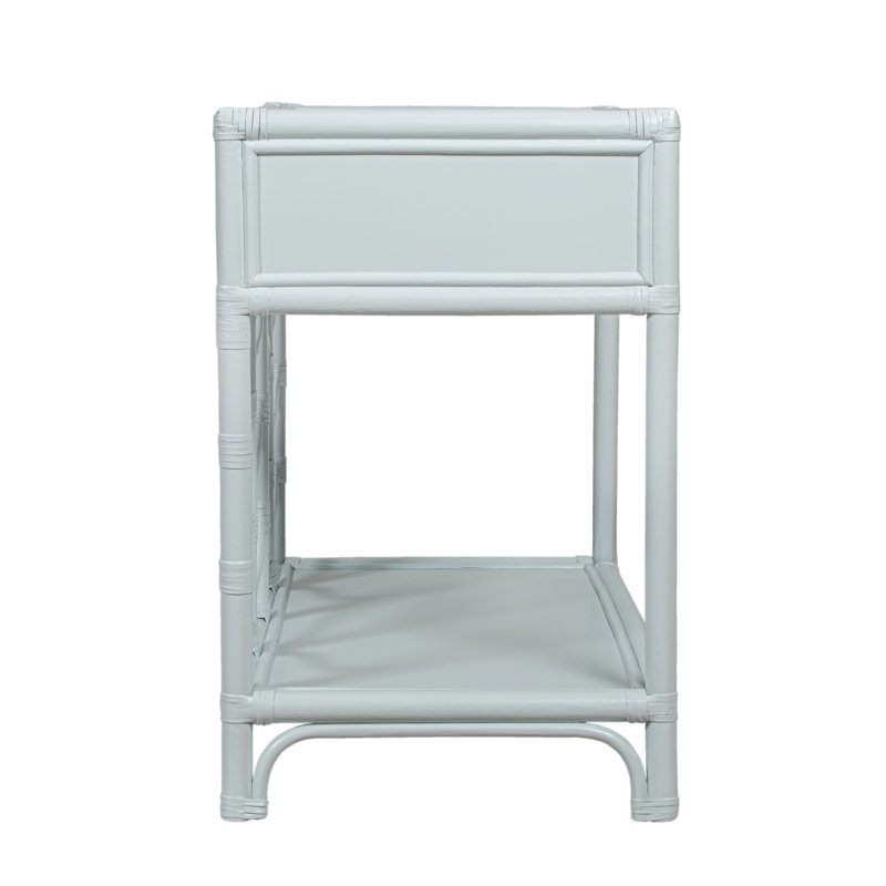Ivy 1 - Drawer Nightstand, Light Blue