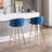 Dardar Stools, with Chrome Footrest and Base /Golden Leg Simple Stool-1583930028-1587285854