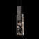 Tryst 1 - Light Single Rectangle Crystal LED Pendant With 3-CCT Color Temperature Selectable Switch (3000K-3500K-4000K)