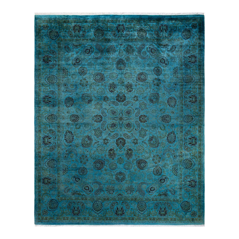 Fine Vibrance One-of-a-Kind 8' 2" X 10' 2" Hand Knotted Area Rug