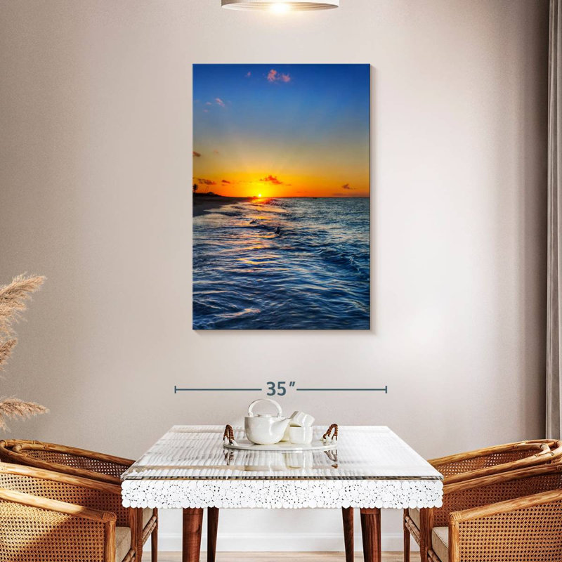 Gillard And Sunset, 45" H x 30" W