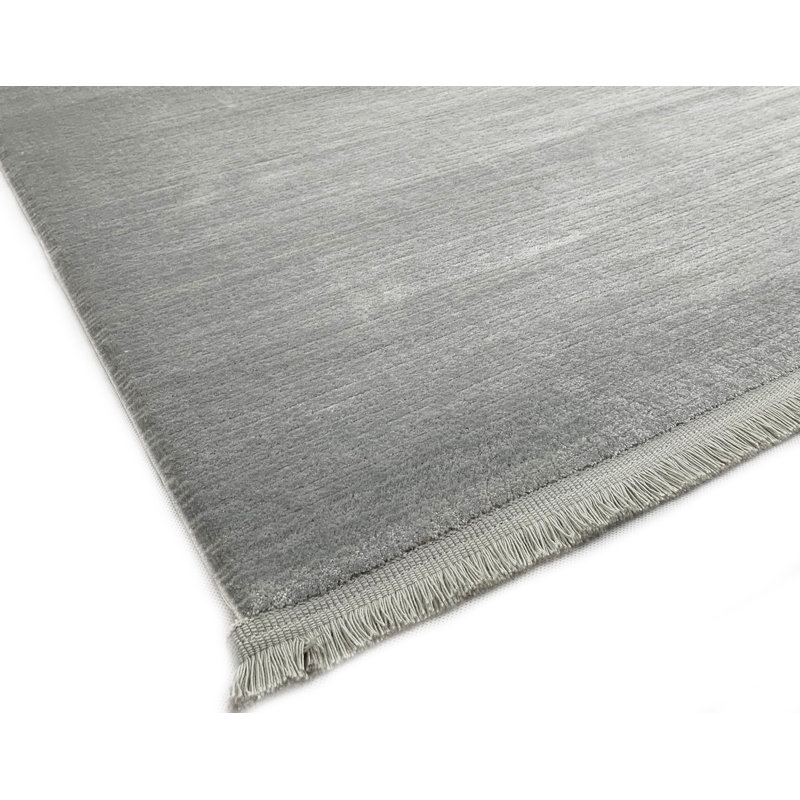 Bella Solid Colour Hand Hooked Area Rug, Rectangle 80 x 150cm