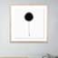 Black Dandelion Print by Aga Siguni Ciszewska-48615959-48615958