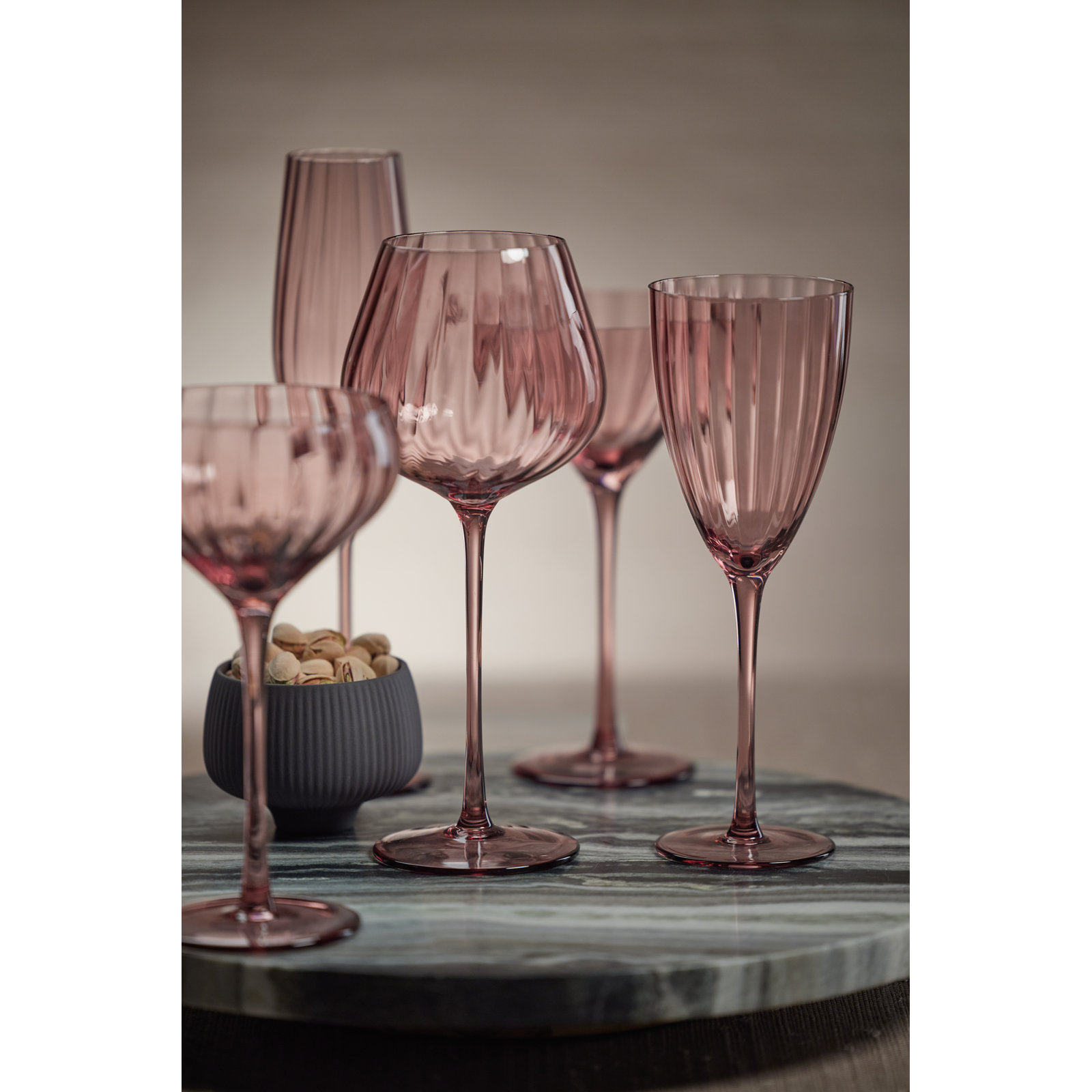 Boulder Optic White Wine Glasses, Wine