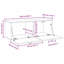 vidaXL Wall-Mounted Cabinet Wall-mounted Engineered Wood Storage Furniture-316272931
