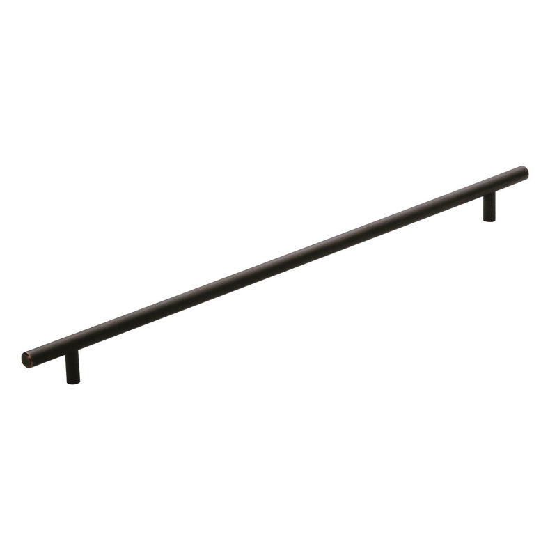 Poignées de barre centre à centre, Bronze frotté à l'huile, 16 3/8", 1