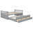 Daybed With Trundle And Drawers-796727422