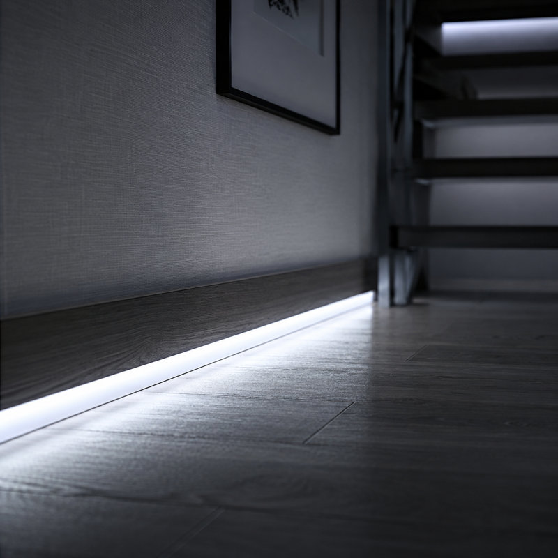 16.4ft Motion Activated LED Strip Light Bed Light with Timer 6000K, 16ft