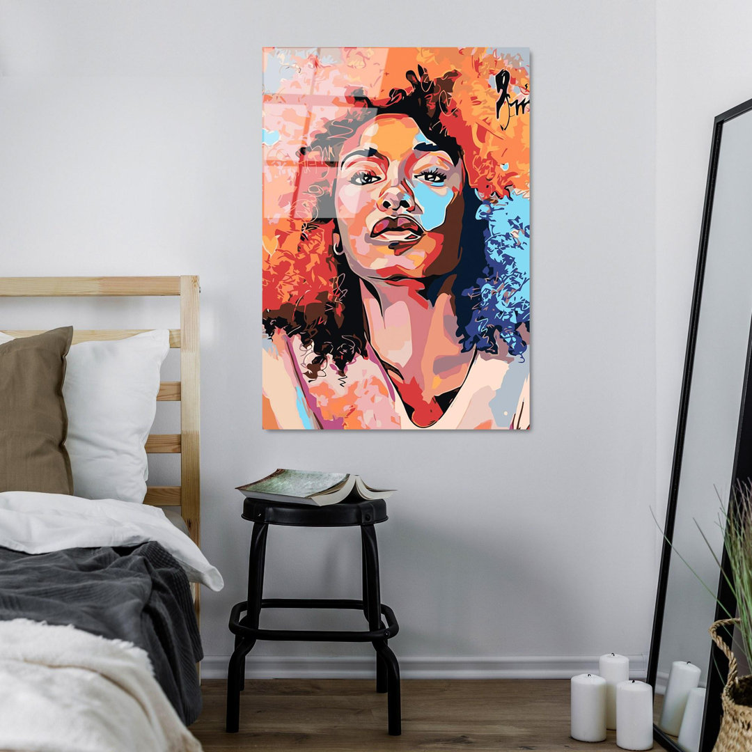 Decorative Tempered Glass Painting