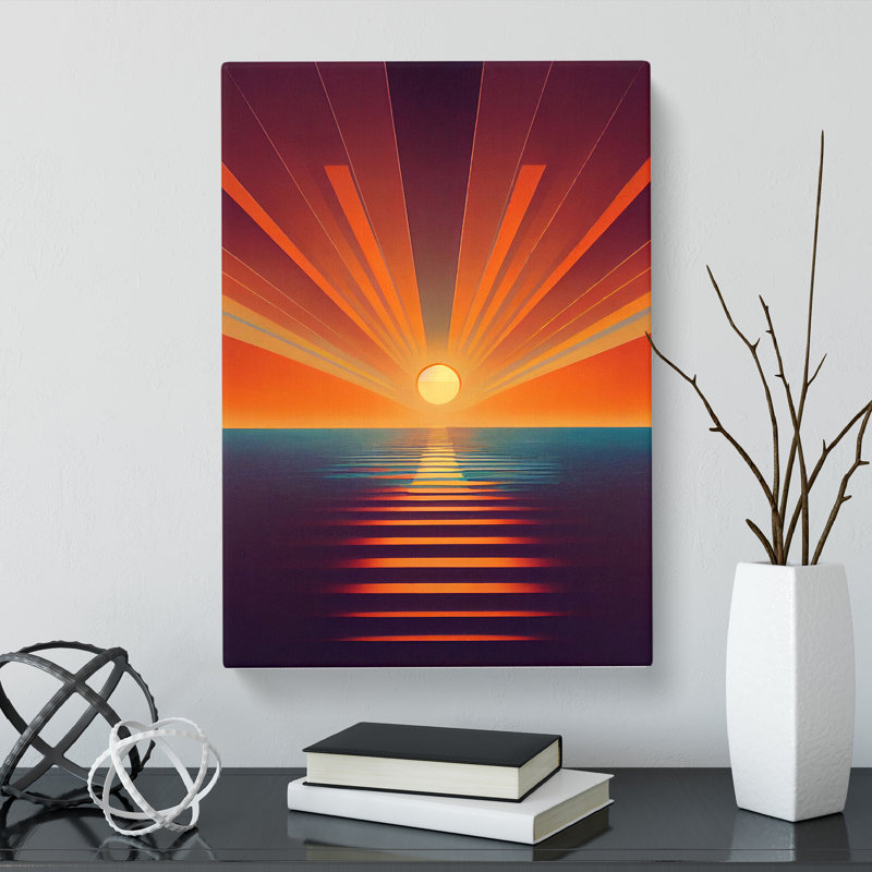An Sunrise Vol.5 - Wrapped Canvas, 50cm H x 35cm W x 3cm D