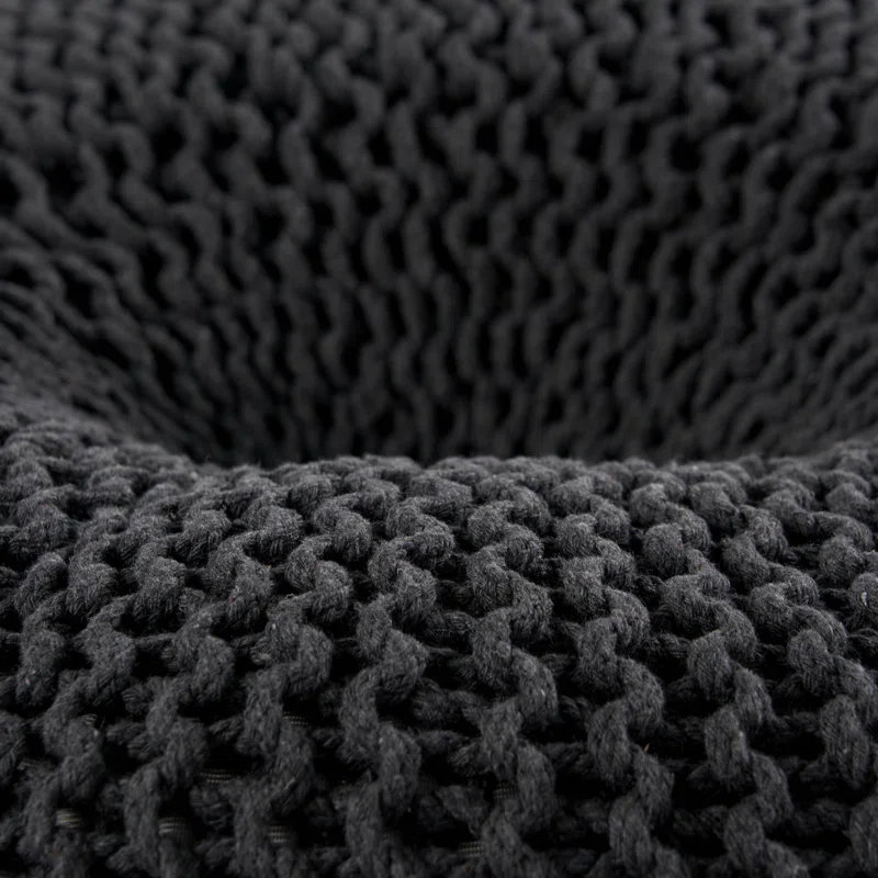 [Livraison au Canada seulement] POUF TRICOTÉ