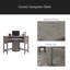 Bureau d'ordinateur de coin