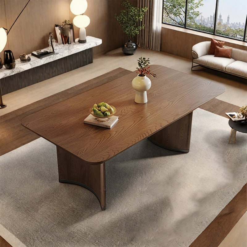 Elegant and stable dining table, 29.52"H x 70.86"L x 35.43"W