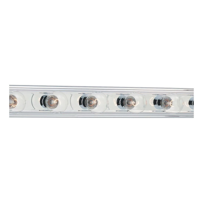 47DF47D880FD4627A87C7EF2BEADF060 Applique murale De-Lovely à six lumières chromée