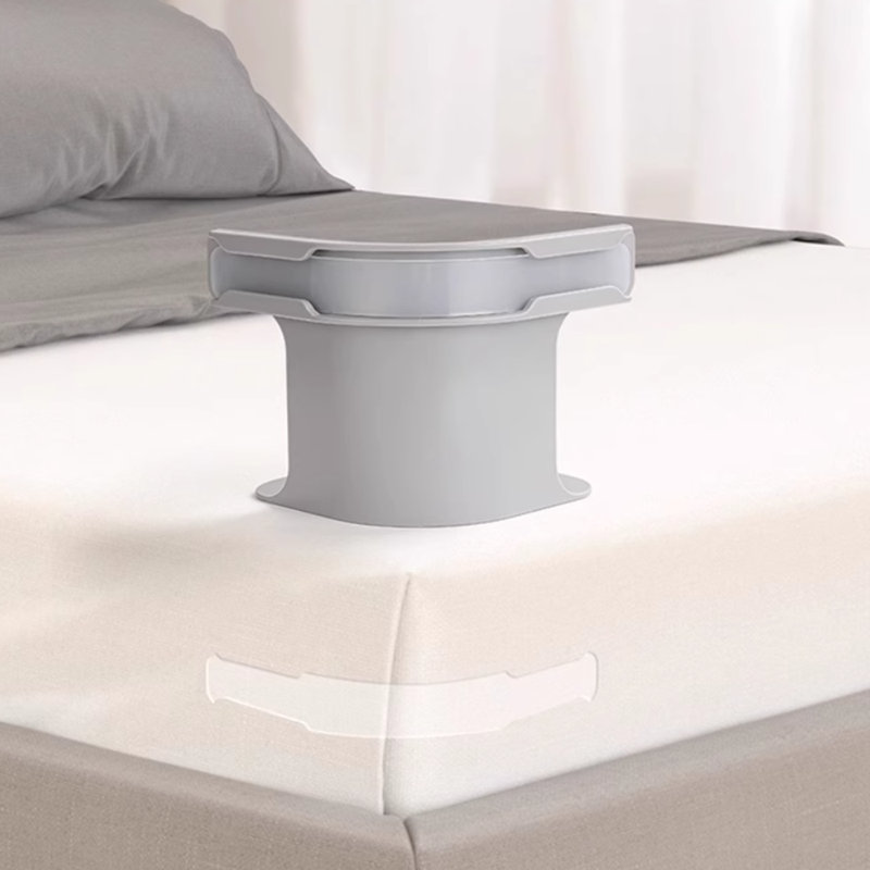 Lock Bed Sheet Holders 4 Pcs For Any Mattress Sizes, Gray