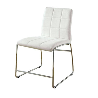Iretta Upholstered Counter Stool with Metal Frame
