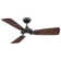 Mykonos 52" 3 - Blade Outdoor/Indoor Smart Ceiling Fan with Remote Control and LED Light Kit Included, Works With Alexa and iOS or Android App