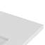 Grevera X P 22 po P x 36 po Coiffeuse en H avec comptoir en quartz blanc avec lavabo-961535437-970286456