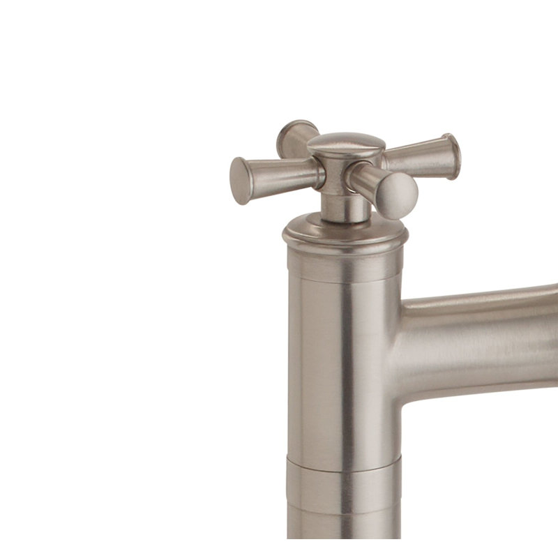 Hermosa Tub Filler, Satin Nickel