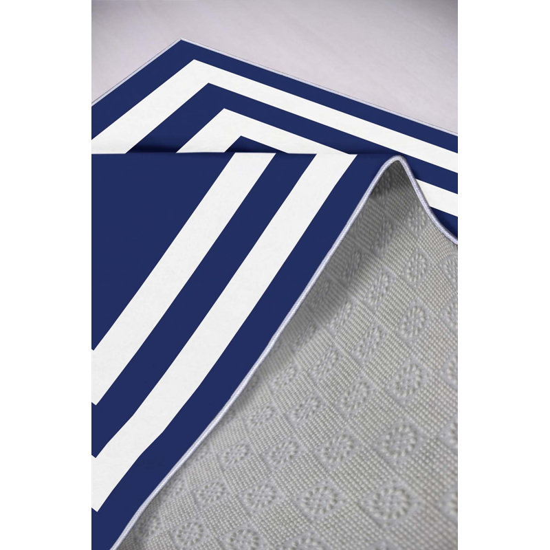 Stylish Woven Carpet (4 x 6 Feet), 100% Polyester, 0.3 in Pile Height | Antibacterial, Non-Slip PVC Dot Underside | Machine Washable, 3D Digital Printed Design | Perfect for Living Room, Bedroom & Office Decor