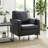 Huffins Faux Leather Armchair