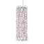 Sarella 3 Light 5in x 15in Pendant in Antique Silver with Clear Heritage Handcut Crystals-1810803245-1810803247